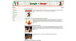Desktop Screenshot of boogie-n-tango.at