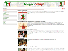 Tablet Screenshot of boogie-n-tango.at